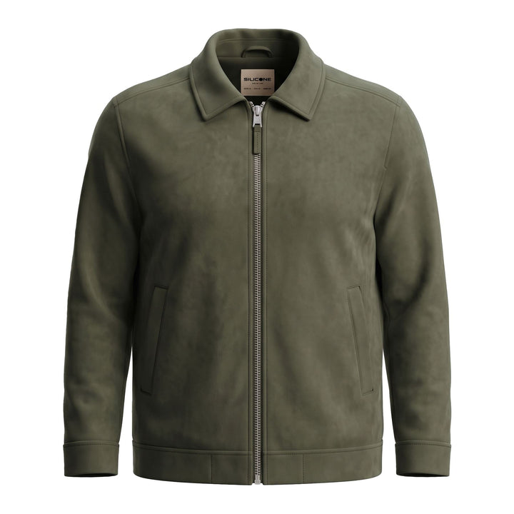 Archer | Men's Faux Suede Harrington Jacket