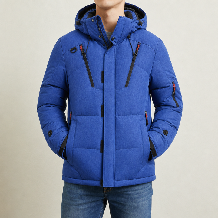 Rhys | Men's Hooded Down Puffer Jacket