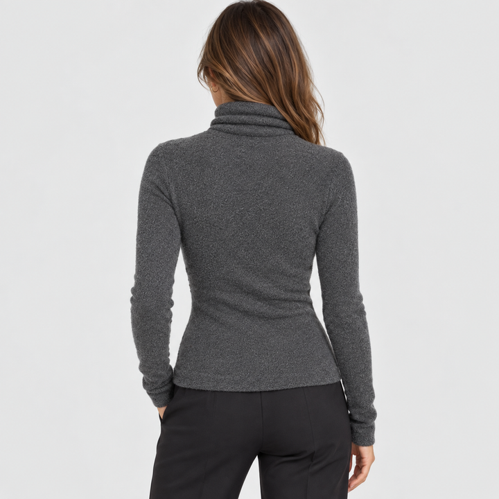 Noemie | Women's Wool Cashmere Turtleneck Sweater