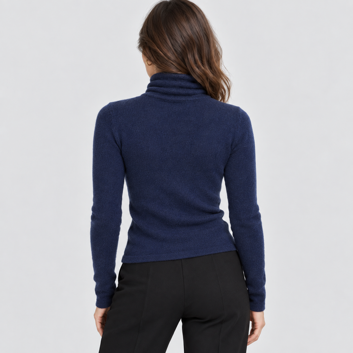 Noemie | Women's Wool Cashmere Turtleneck Sweater