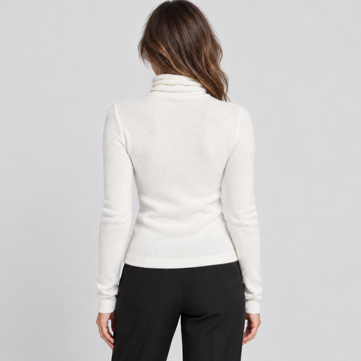 Noemie | Women's Wool Cashmere Turtleneck Sweater