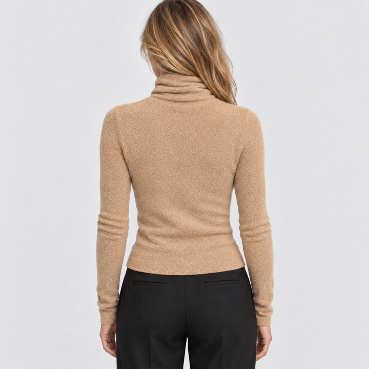 Noemie | Women's Wool Cashmere Turtleneck Sweater