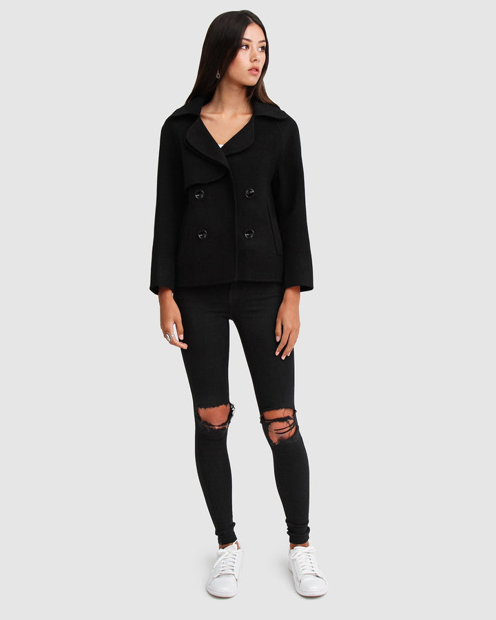Constance | Women's Double Breasted Peacoat