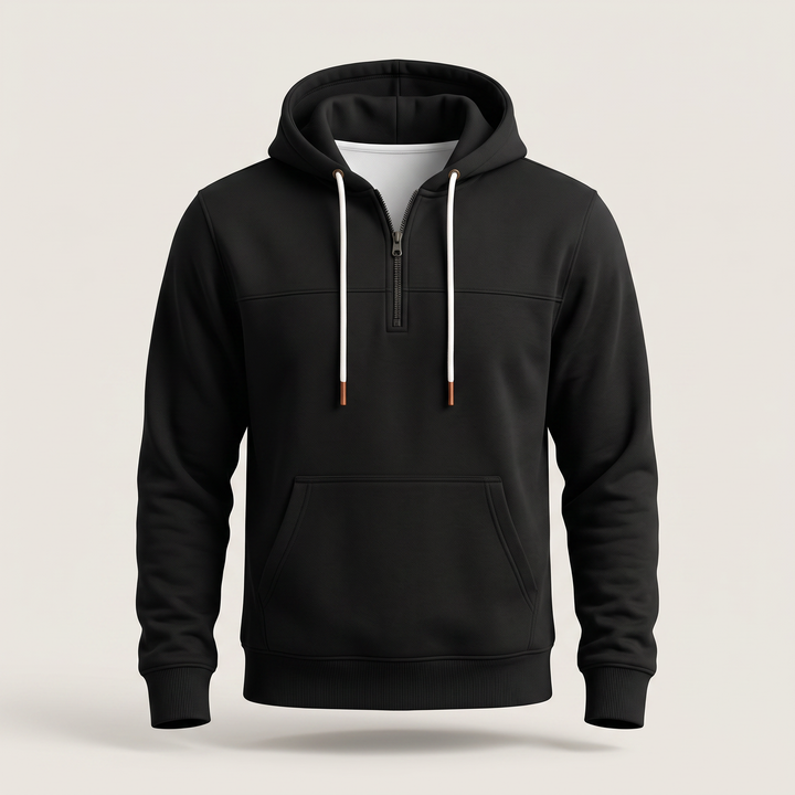 Donovan | Men's Relaxed Quarter-Zip Hoodie