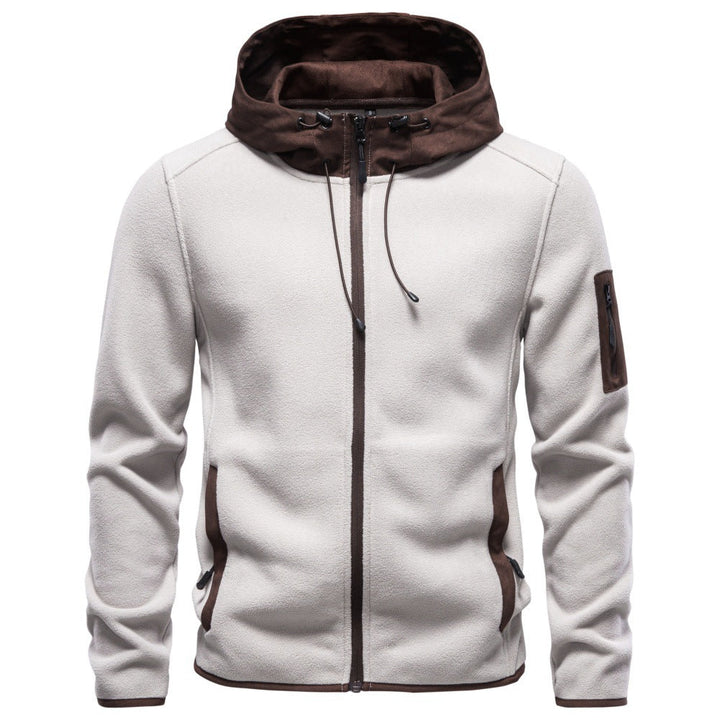 Cassian | Men's Colorblock Hooded Jacket