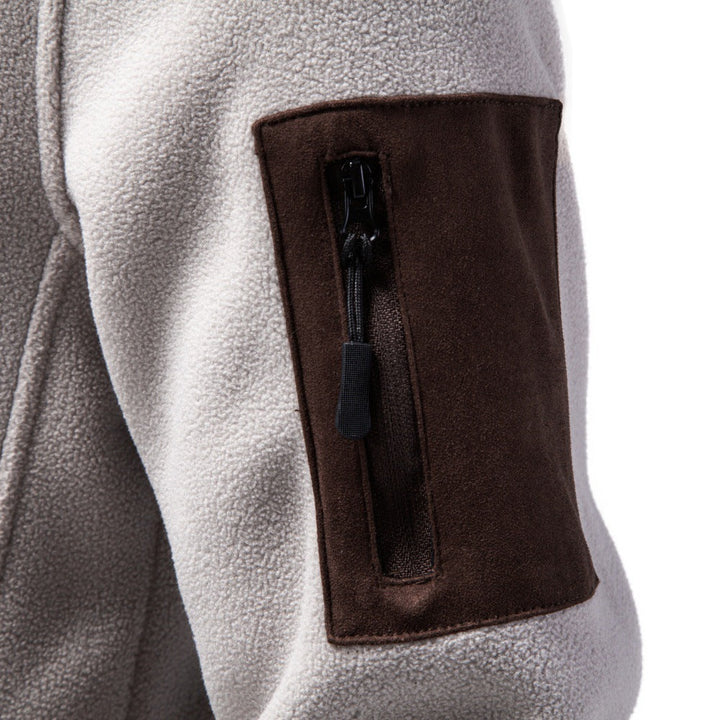 Cassian | Men's Colorblock Hooded Jacket