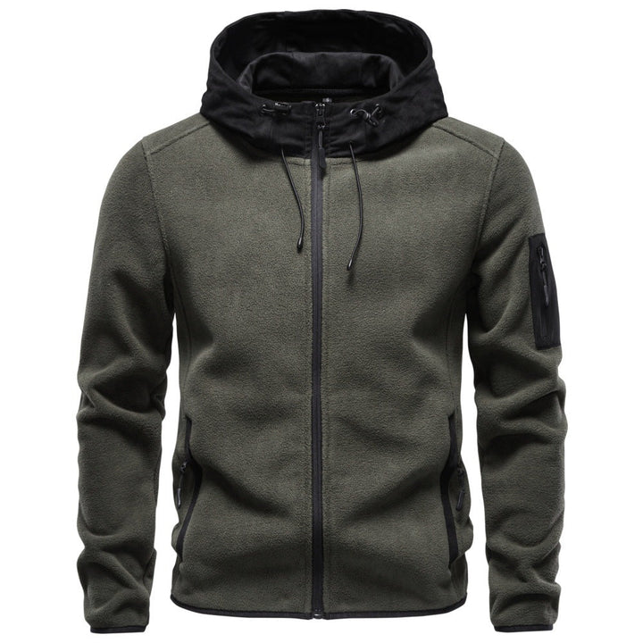 Cassian | Men's Colorblock Hooded Jacket