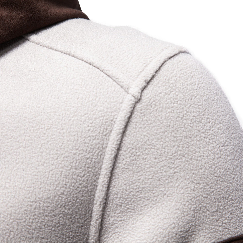 Cassian | Men's Colorblock Hooded Jacket