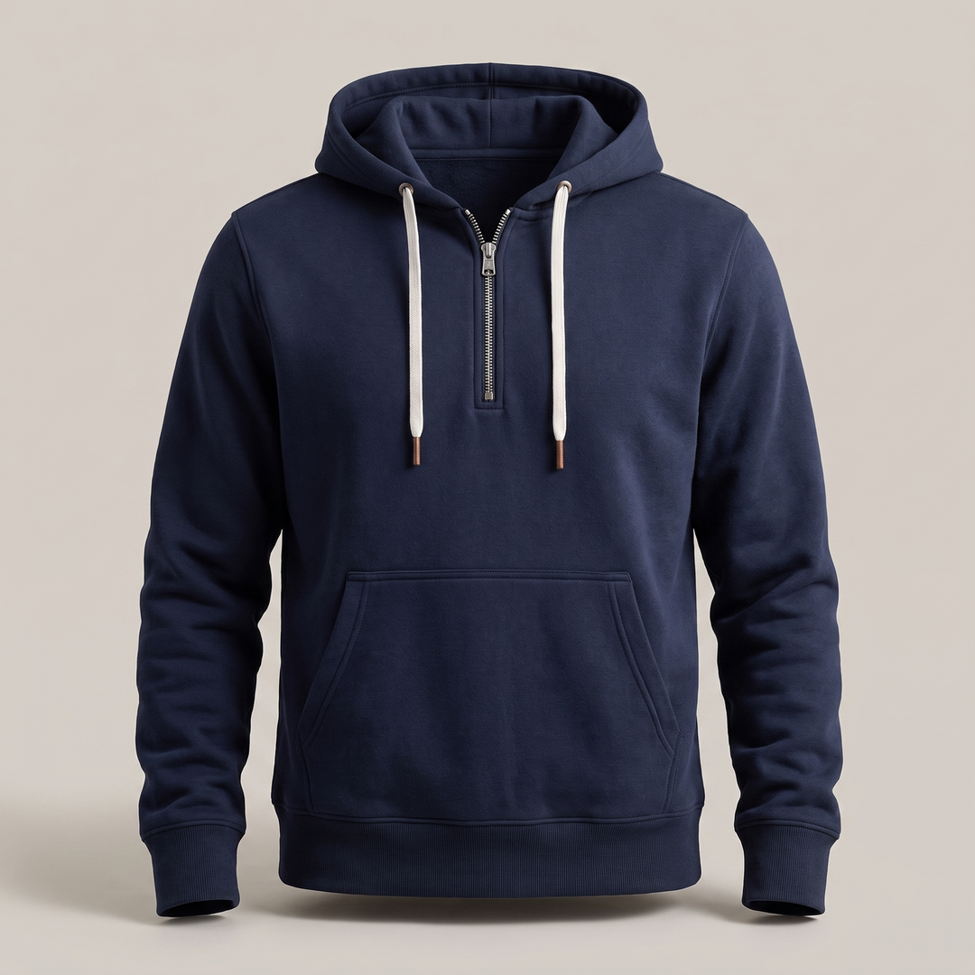 Donovan | Men's Relaxed Quarter-Zip Hoodie