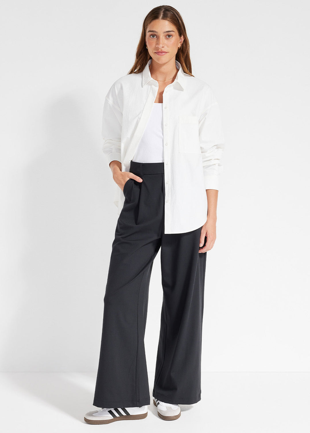 Maelle | Women's Pleated Tailored Trousers