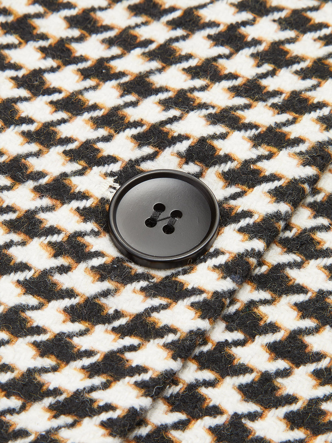 Cecilia | Women's Houndstooth Waist-Tie Blazer