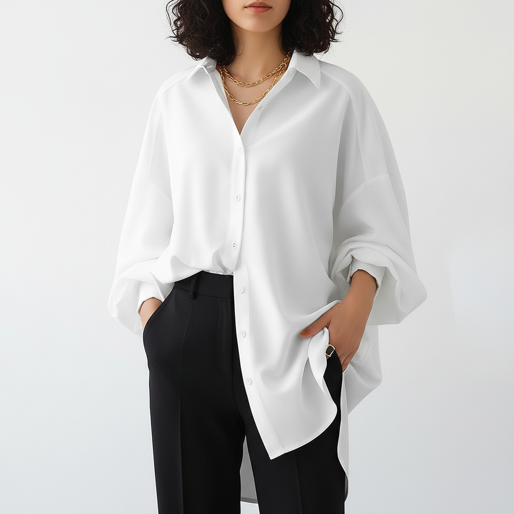 Maribel | Women's Long Sleeve Button Up Blouse