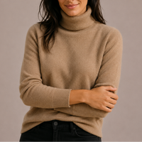 Lucy | Women's Classic Turtleneck Sweater
