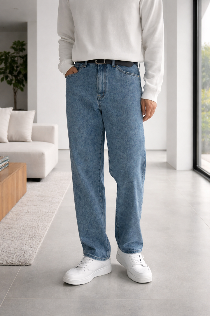 Rowan | Men's Relaxed Straight Leg Jeans