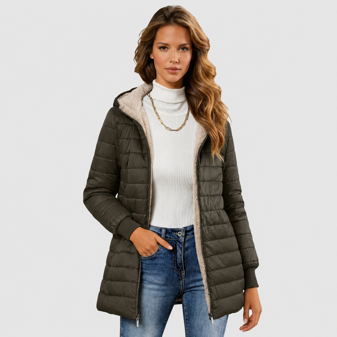 Sadie | Women's Sherpa Lined Winter Coat