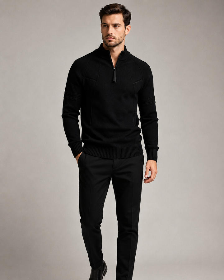 Dexter | Men's Zip Neck Knit Sweater