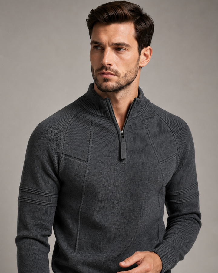 Dexter | Men's Zip Neck Knit Sweater