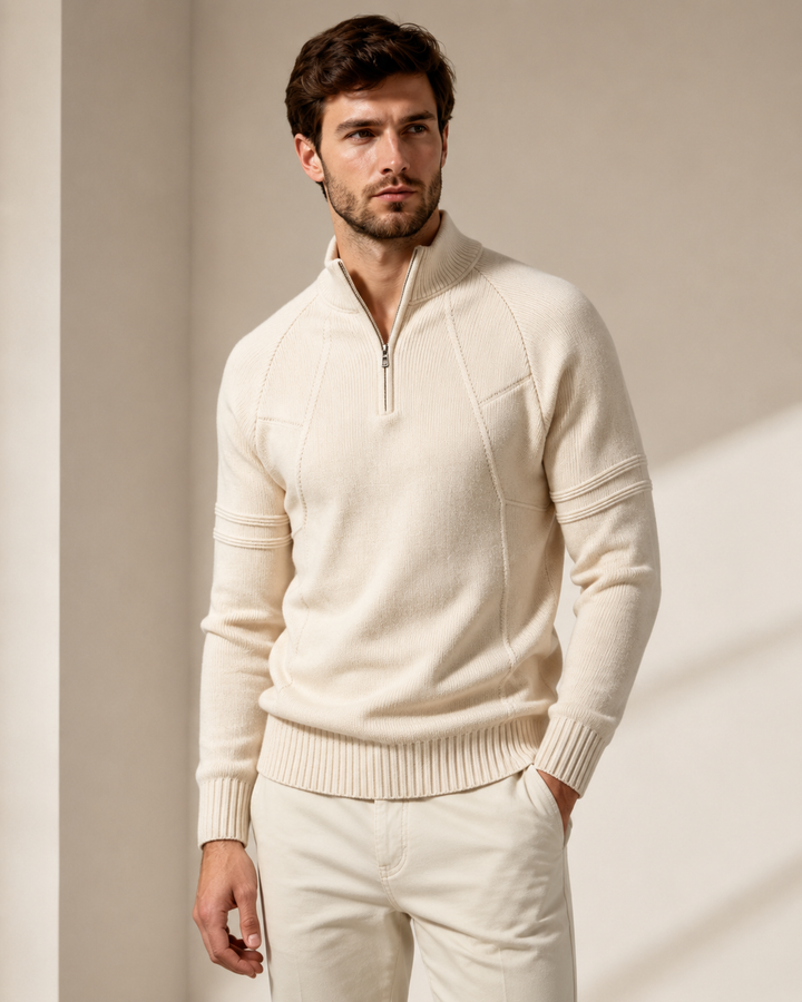 Dexter | Men's Zip Neck Knit Sweater