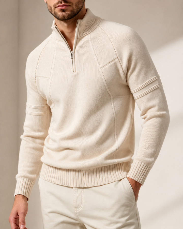 Dexter | Men's Zip Neck Knit Sweater