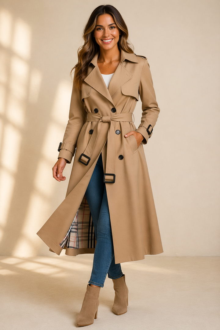 Florence | Women's Double Breasted Trench Coat