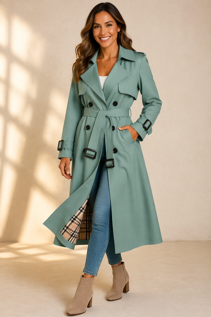 Florence | Women's Double Breasted Trench Coat