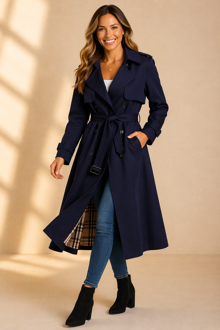 Florence | Women's Double Breasted Trench Coat