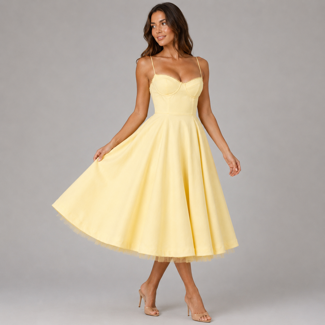 Mabel | Women's Corset Wedding Guest Dress