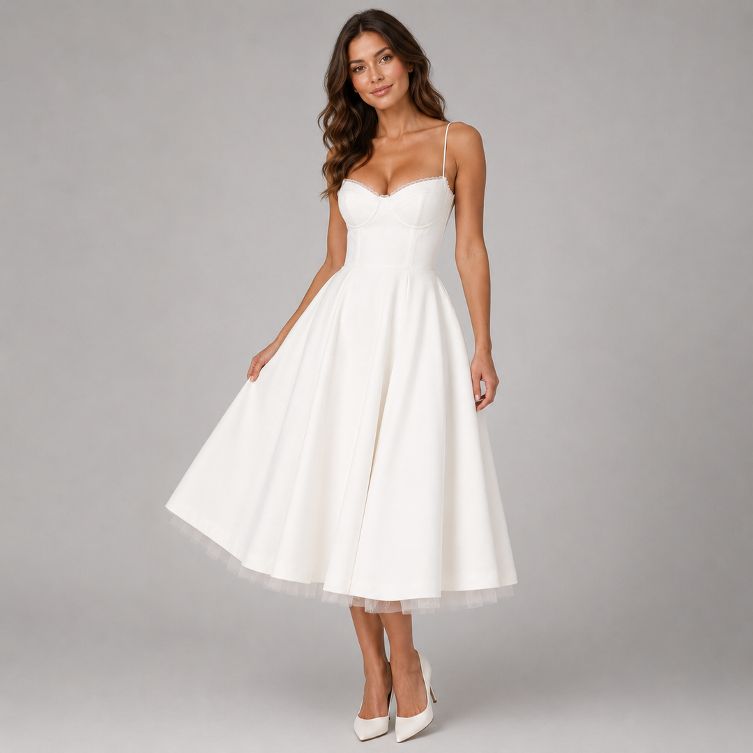 Mabel | Women's Corset Wedding Guest Dress