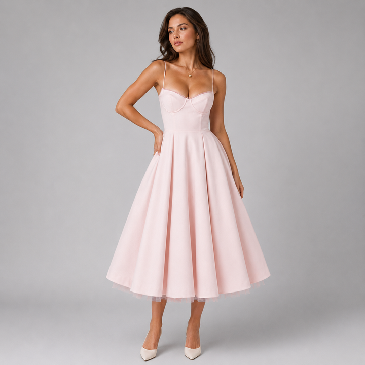 Mabel | Women's Corset Wedding Guest Dress