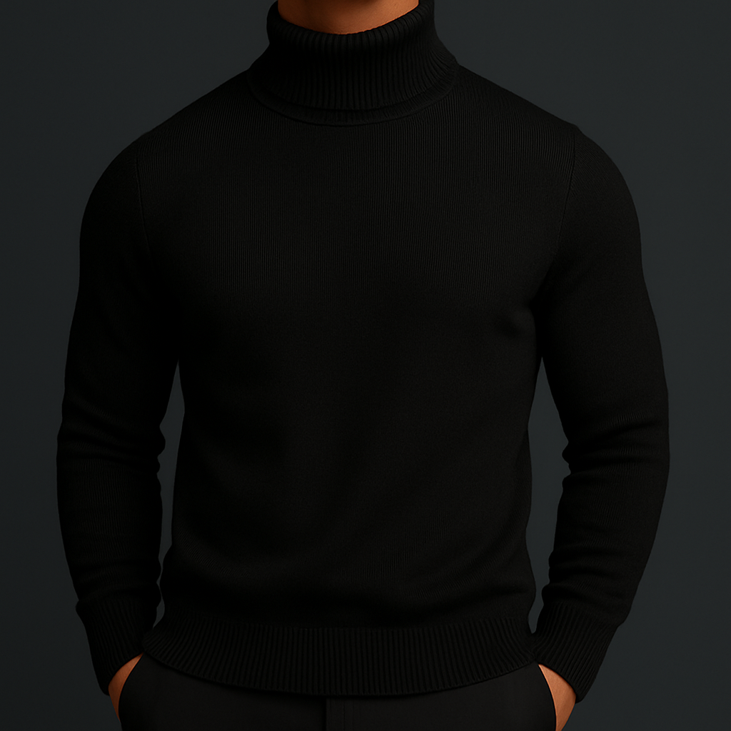 Nathaniel | Men's Wool Blend Turtleneck Sweater