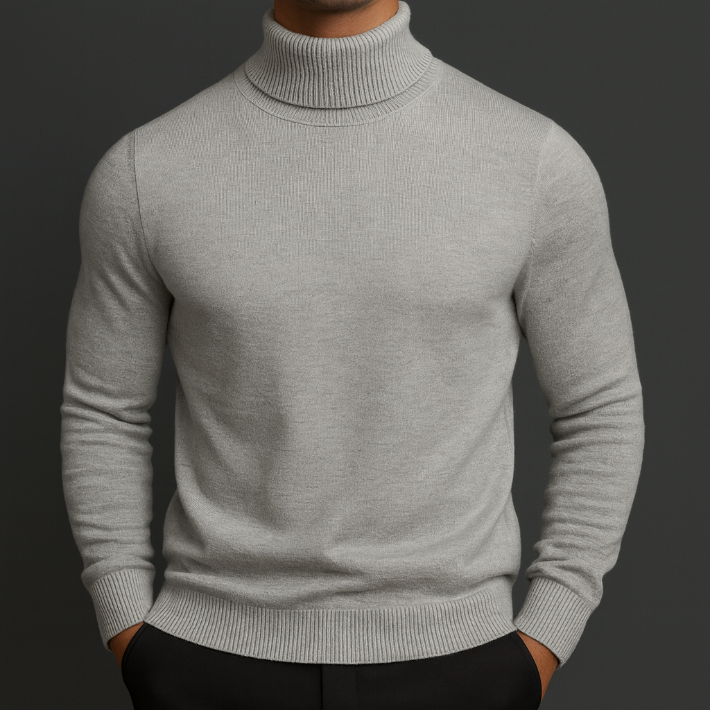Nathaniel | Men's Wool Blend Turtleneck Sweater