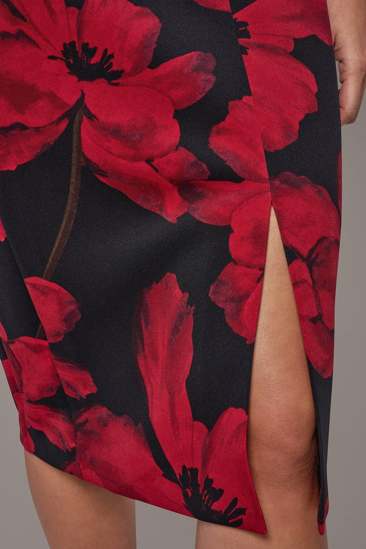 Oriane | Women's Floral Sheath Midi Dress