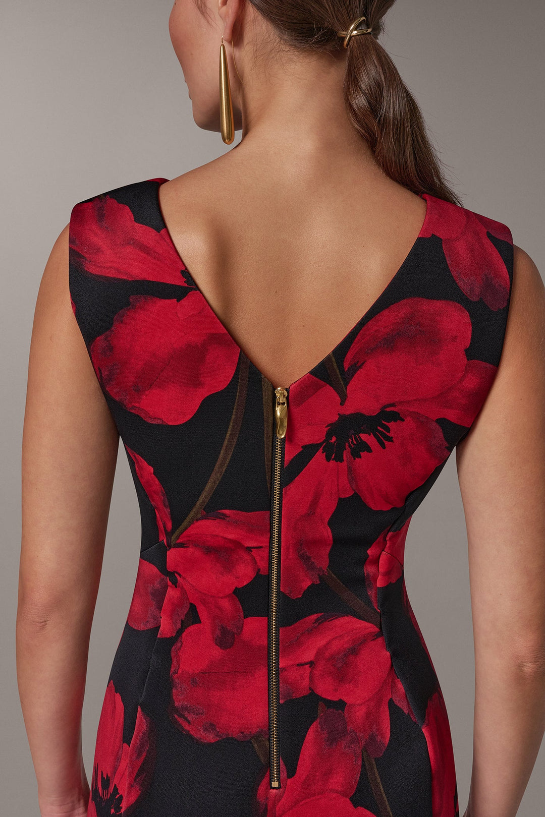 Oriane | Women's Floral Sheath Midi Dress