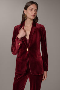 Philippa | Women's Velvet Blazer