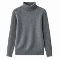 Delphine | Women's Cashmere Blend Turtleneck Sweater