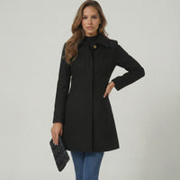 Matilda | Women's A Line Button Coat