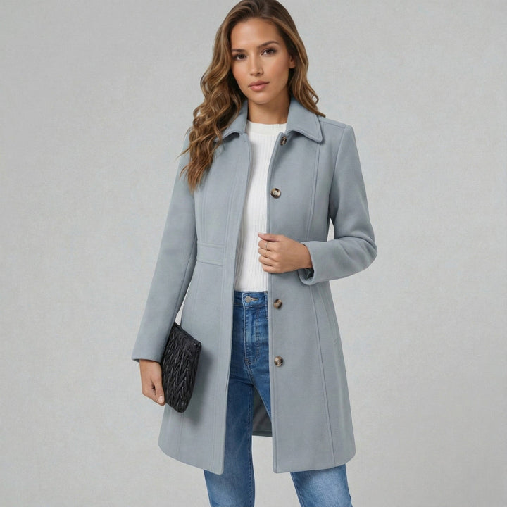 Matilda | Women's A Line Button Coat