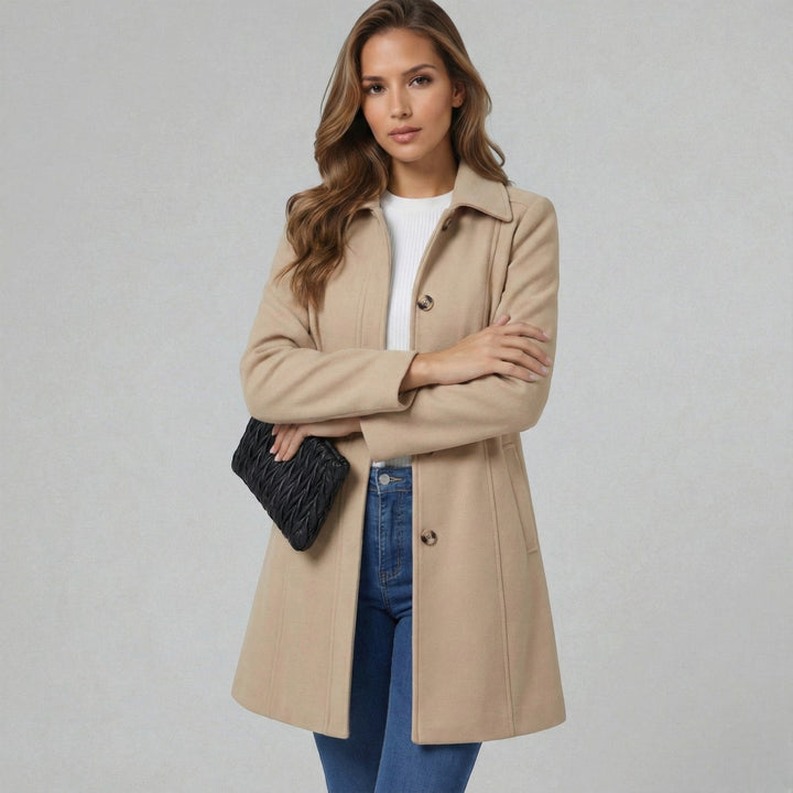 Matilda | Women's A Line Button Coat