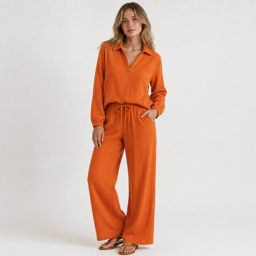 Lulu | Women's Casual Two Piece Lounge Set