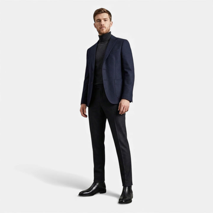 Leon | Men's Leather Cap Toe Chelsea Boots