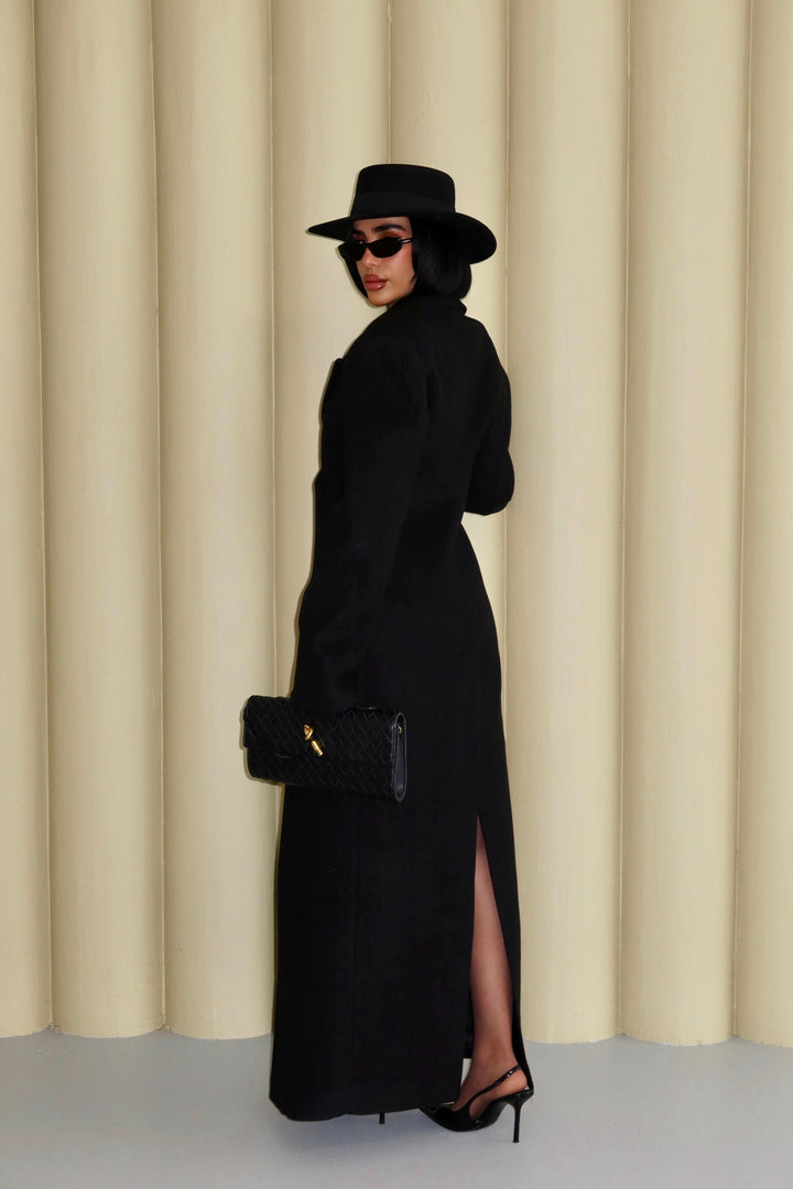 Adelaide | Women's Structured Longline Wool Coat