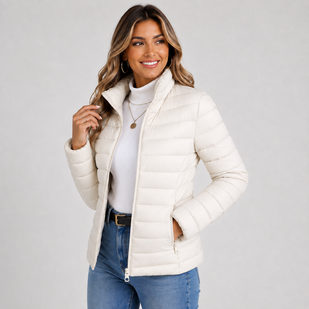 Sabine | Women's Lightweight High-Neck Puffer Jacket
