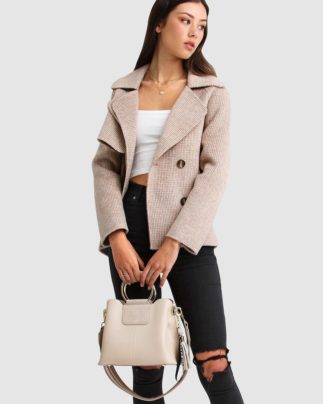 Constance | Women's Double Breasted Peacoat