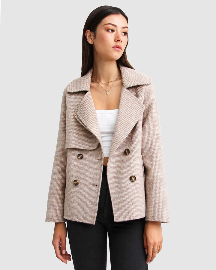 Constance | Women's Double Breasted Peacoat