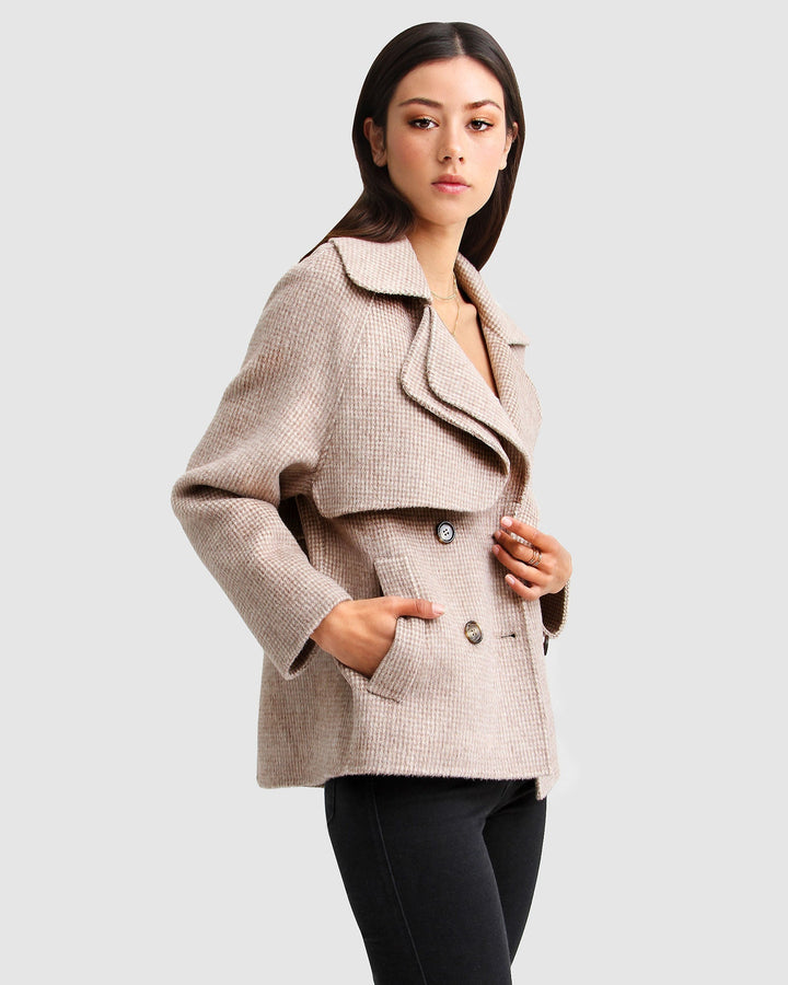 Constance | Women's Double Breasted Peacoat