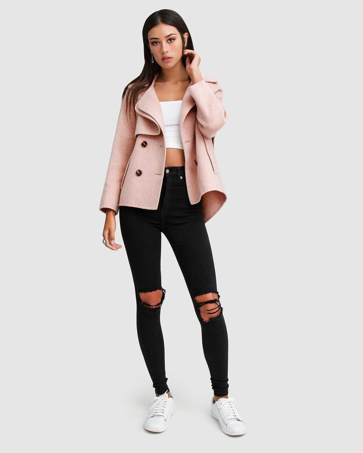 Constance | Women's Double Breasted Peacoat