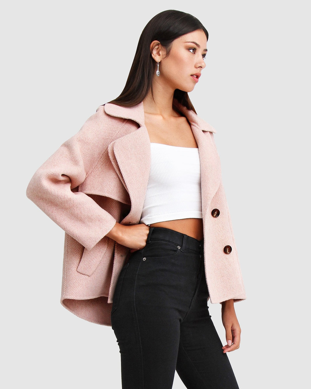 Constance | Women's Double Breasted Peacoat