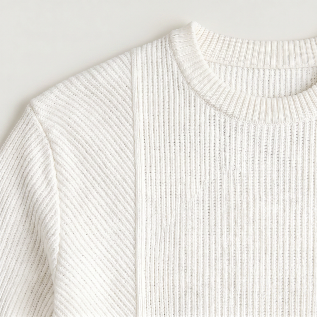 Byron | Men's Textured Knit Crewneck Sweater