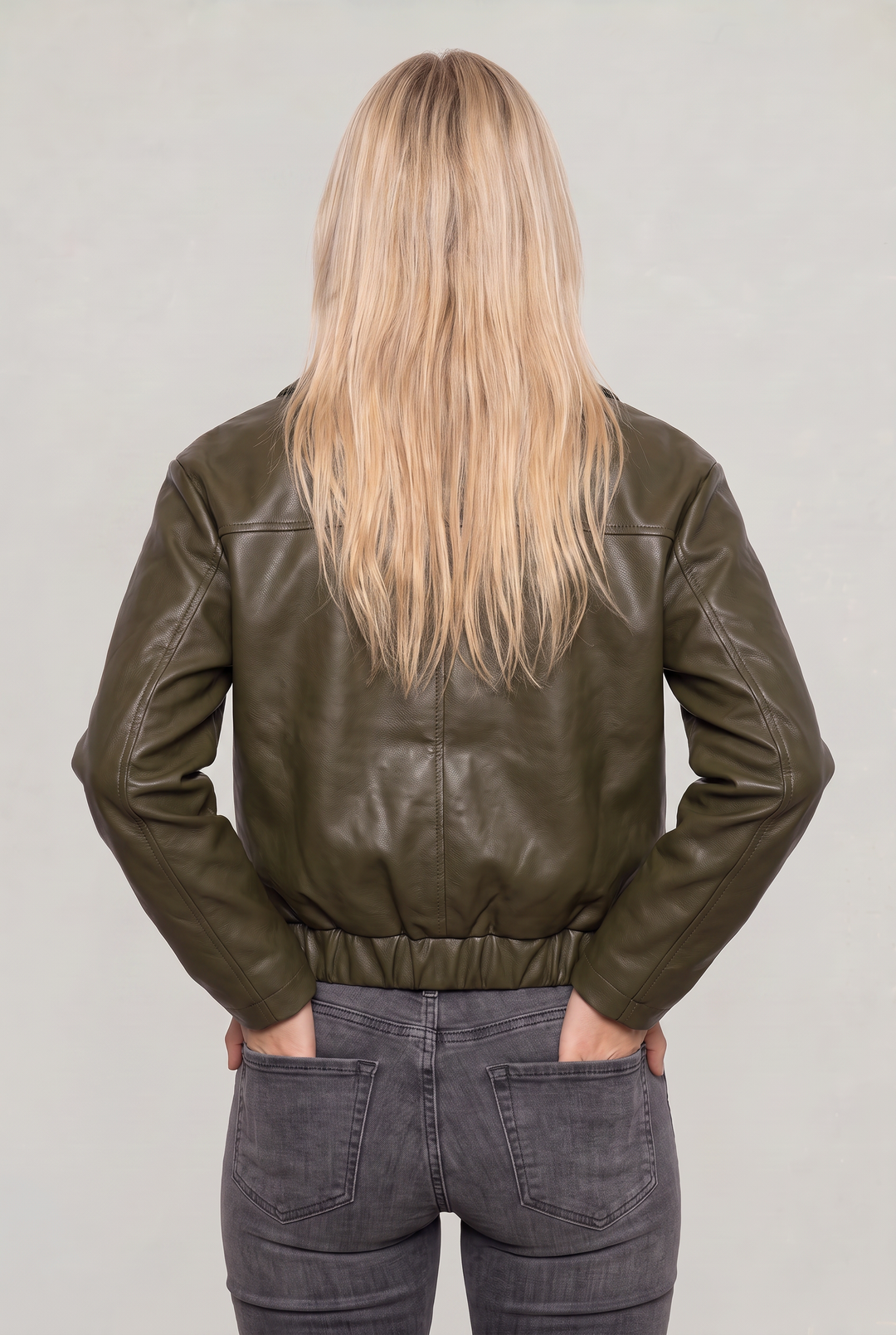 Robin | Women's Oversized Collared Bomber Jacket