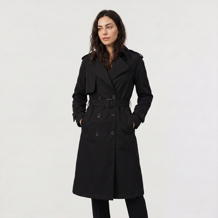 Marion | Women's Single Breasted Belted Trench Coat